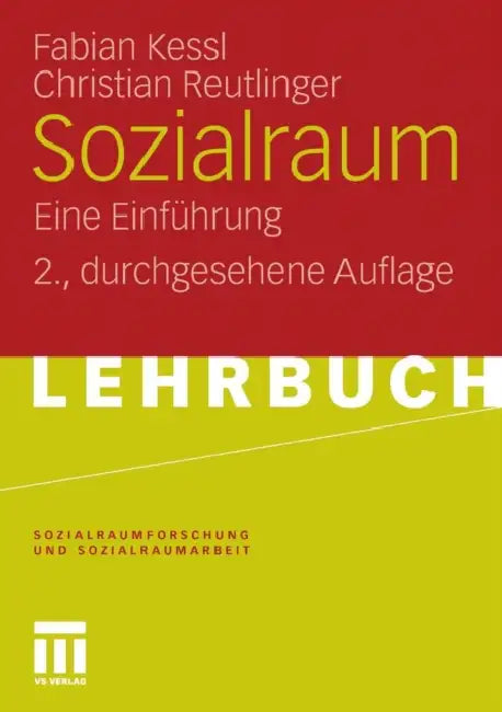 Sozialraum (English, Fabian Kessl | Ulrich Deinet | Christian Reutlinger)