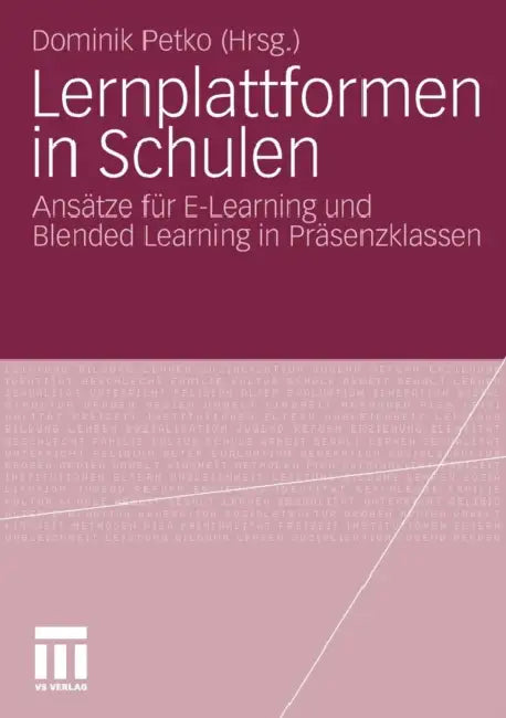 Lernplattformen in Schulen (English, Dominik Petko)