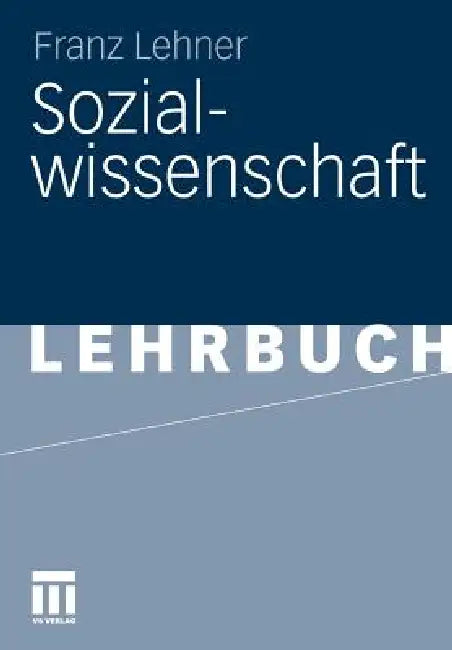 Sozialwissenschaft (English, Franz Lehner)