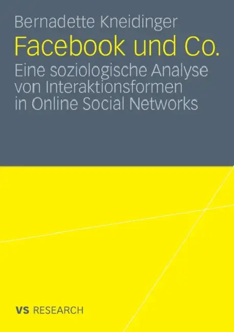 Facebook Und Co. (English, Bernadette Kneidinger)