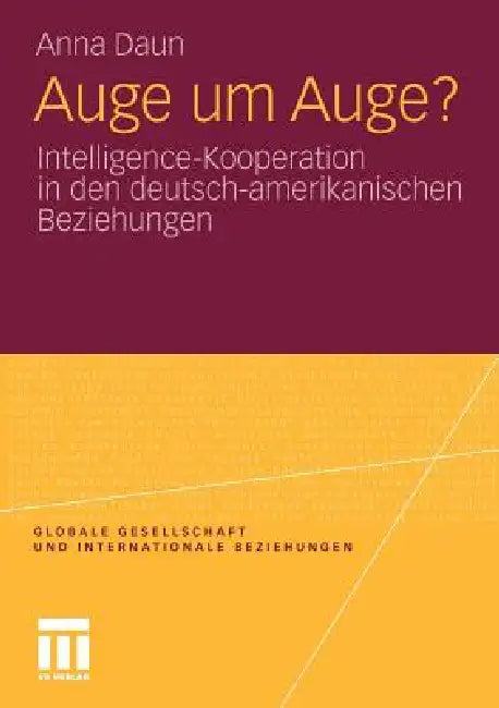 Auge Um Auge? (English, Anna Daun)