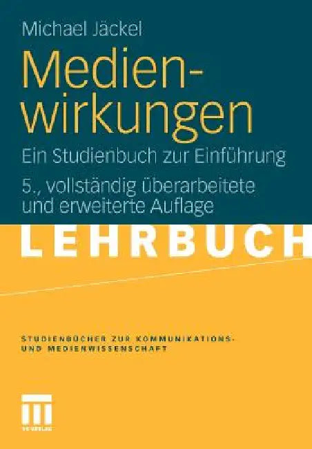 Medienwirkungen (English, Michael Jäckel)