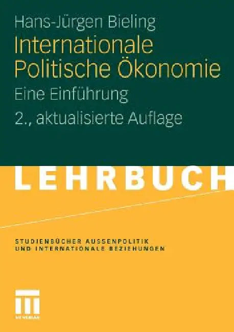 Internationale Politische Ökonomie (English, Hans-Jürgen Bieling)