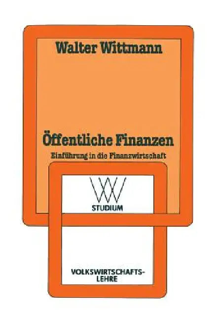 Öffentliche Finanzen (English, Walter Wittmann)