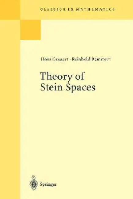Theory of Stein Spaces (English, Hans Grauert | A. Huckleberry | Reinhold Remmert)