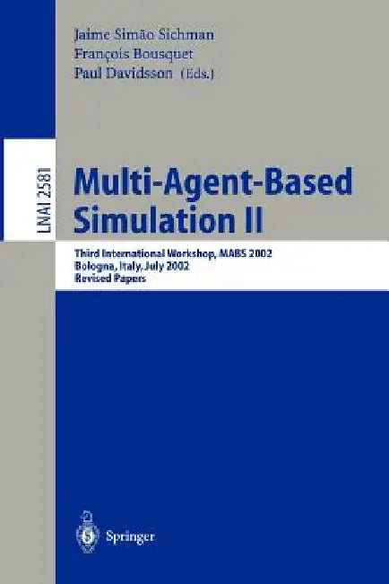 Multi-Agent-Based Simulation II (English, Jaime S. Sichman | Francois Bousquet | Paul Davidsson)