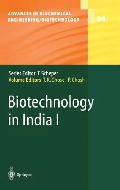 Biotechnology in India I (English, T. K. Ghose | S. K. Basu | P. Ghosh)