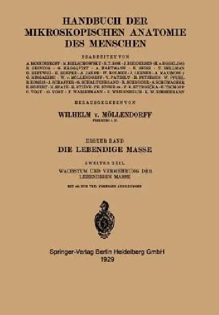 Die Lebendige Masse (English, F. Wassermann)