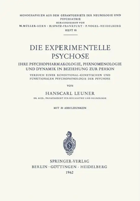 Die Experimentelle Psychose (English, H. Leuner)