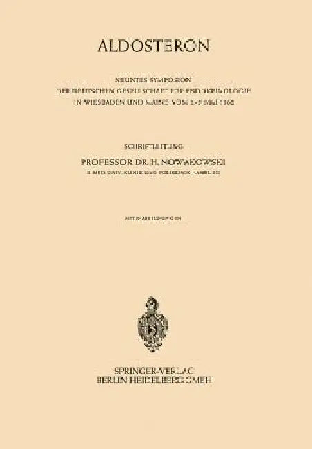 Aldosteron (English, Henryk Nowakowski)