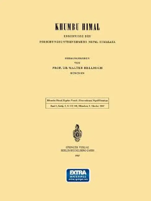 Khumbu Himal (English, Walter Hellmich)