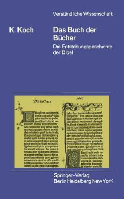 Das Buch Der Bücher (English, Klaus Koch)