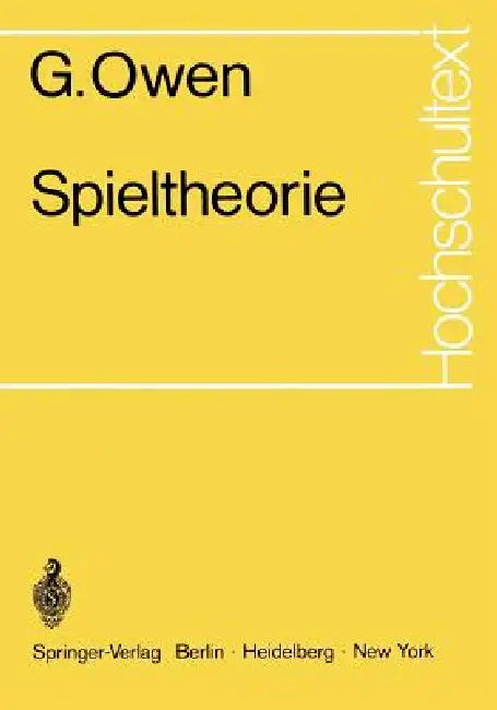 Spieltheorie (English, G. Owen | H. Skarabis)