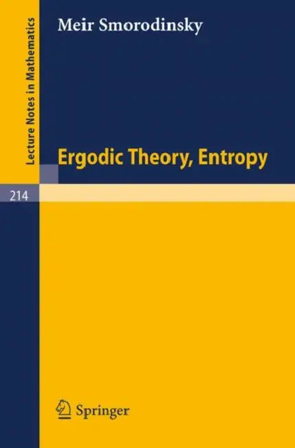 Ergodic Theory Entropy (English, Meir Smorodinsky)