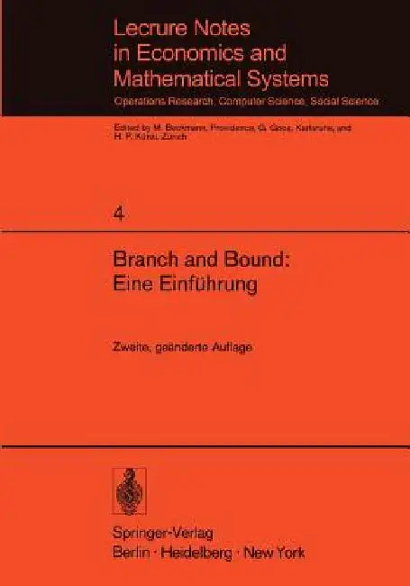 Branch and Bound (English, F. Weinberg)