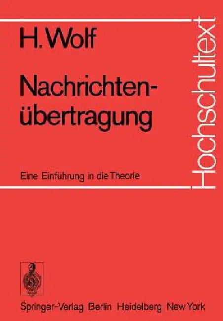 Nachrichtenübertragung (English, Hellmuth Wolf)