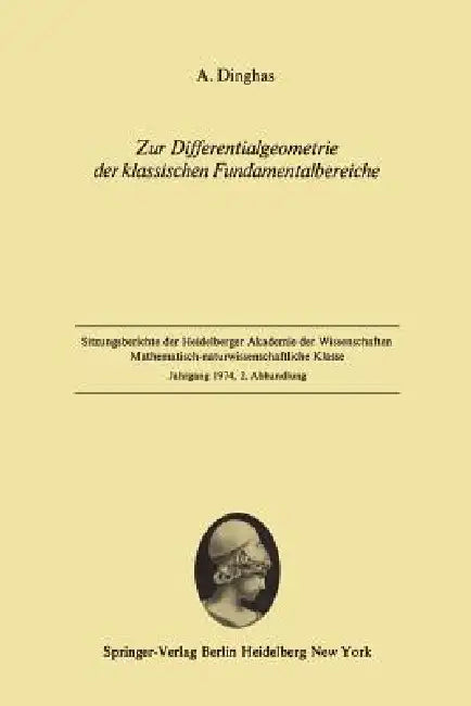 Zur Differentialgeometrie Der Klassischen Fundamentalbereiche (English, A. Dinghas)