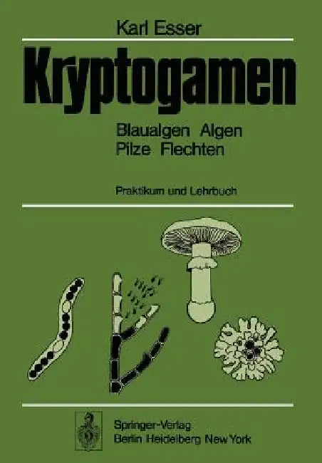Kryptogamen (English, Karl Esser | Hans-J Rathke | Dieter Graw)