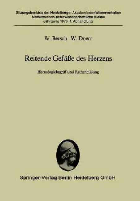 Reitende Gefäße Des Herzens (English, W. Bersch | W. Doerr)