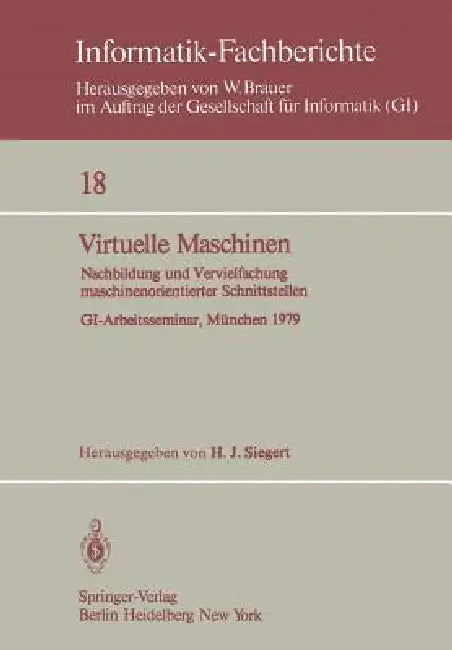 Virtuelle Maschinen (English, H. J. Siegert)