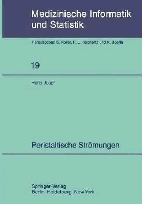 Peristaltische Strömungen (English, Hans J. Rath)