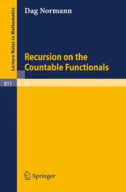 Recursion on the Countable Functionals (English, D. Normann)