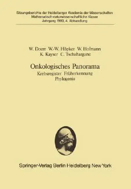 Onkologisches Panorama (English, W. Doerr | W. -W Höpker | Werner Hofmann)