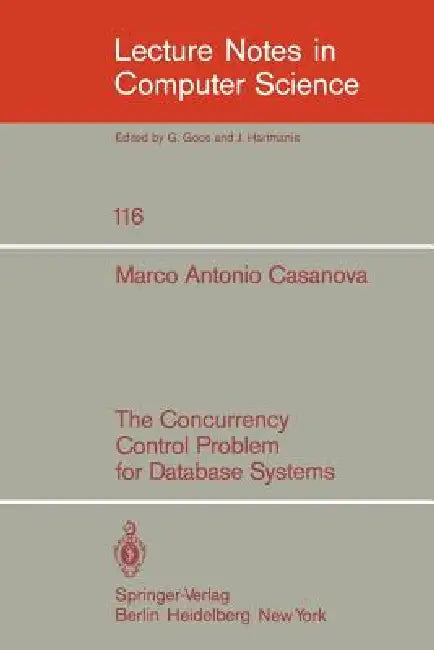 The Concurrency Control Problem for Database Systems (English, M. A. Casanova)