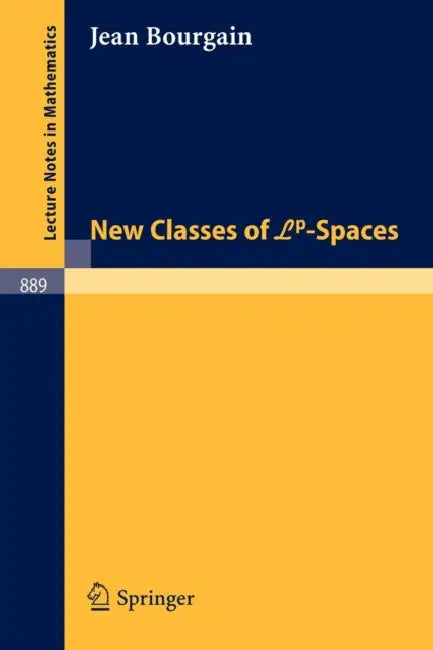 New Classes of Lp-Spaces (English, J. Bourgain)