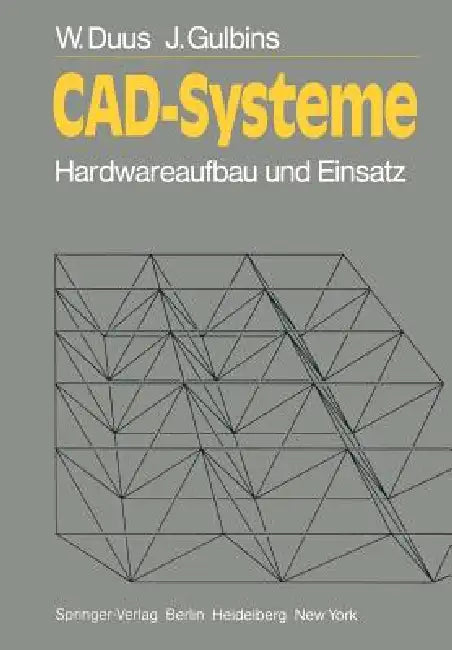 Cad-Systeme (English, W. Duus | J. Gulbins)