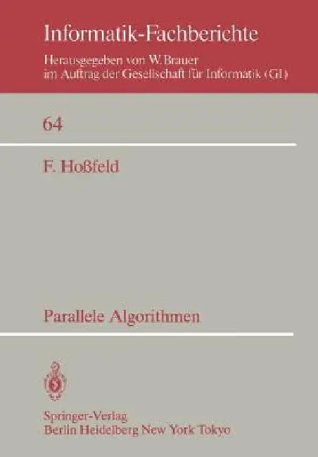 Parallele Algorithmen (English, F. Hossfeld)