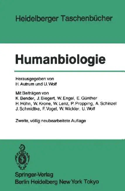 Humanbiologie (English, H. Autrum | U. Wolf)
