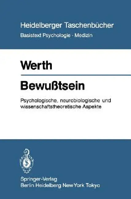 Bewußtsein (English, R. Werth)