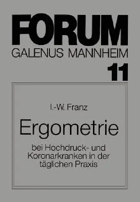 Ergometrie (English, I. -W Franz)