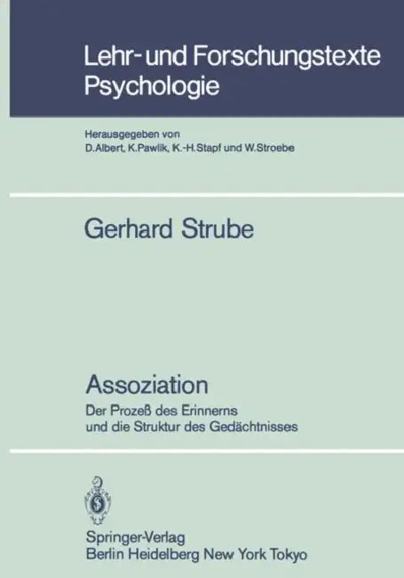 Assoziation (English, G. Strube)