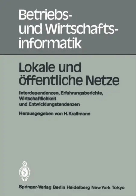 Lokale Und Öffentliche Netze (English, H. Krallmann)