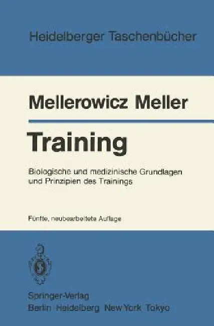 Training (English, H. Mellerowicz | W. Meller)