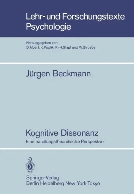 Kognitive Dissonanz (English, J. Beckmann)