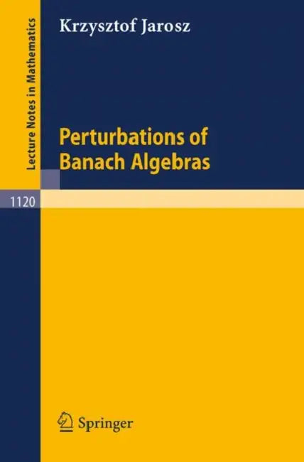 Perturbation of Banach Algebras (English, Krzysztof Jarosz)
