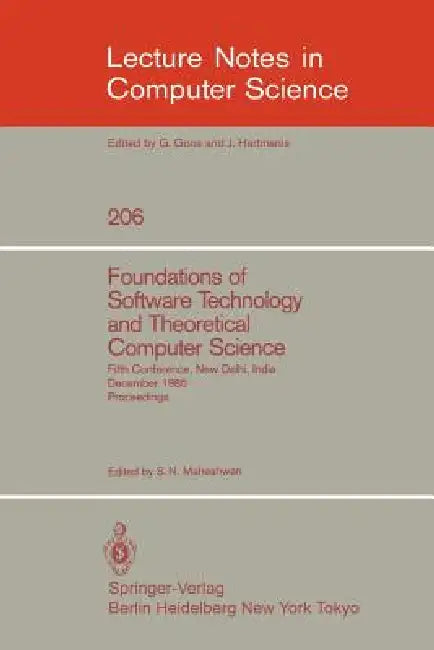 Foundations of Software Technology and Theoretical Computer Science (English, S. N. Maheshwari)