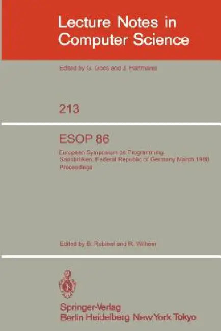 ESOP 86 (English, Bernard Robinet)