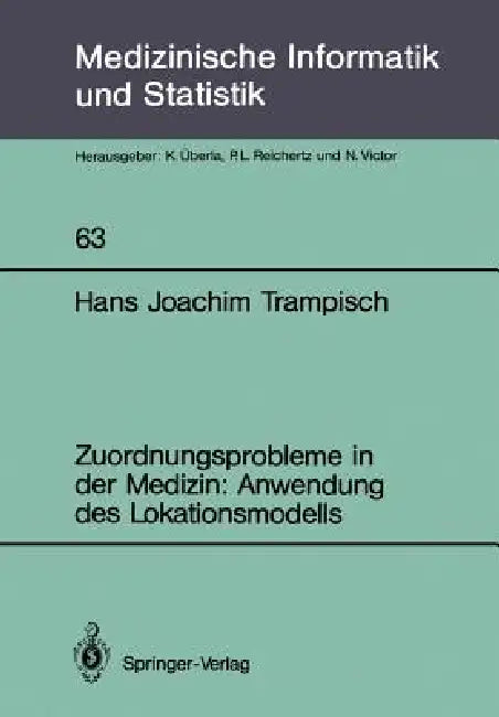 Zuordnungsprobleme in Der Medizin (English, Hans J. Trampisch)