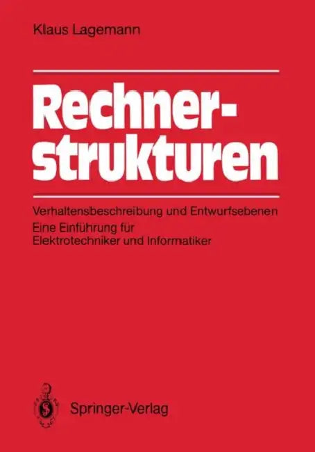 Rechnerstrukturen (English, Klaus Lagemann)