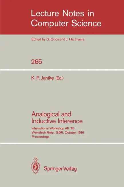 Analogical and Inductive Inference (English, Klaus P. Jantke)