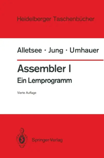 Assembler I (English, Rainer Alletsee | Konrad Zuse | Horst Jung)