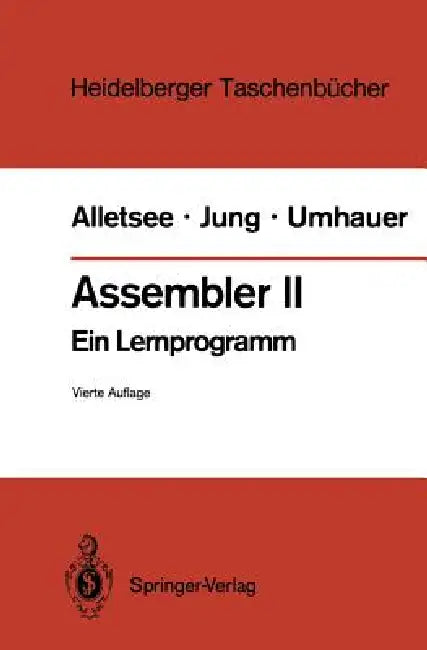 Assembler II (English, Rainer Alletsee | Konrad Zuse | Horst Jung)