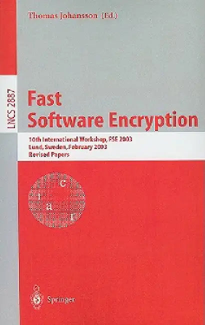Fast Software Encryption (English, Thomas Johansson)