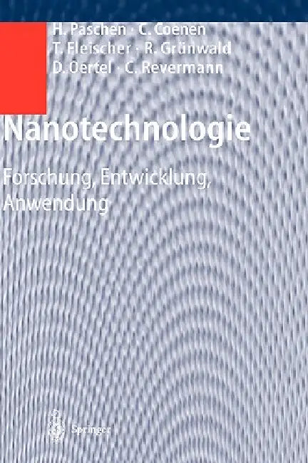 Nanotechnologie (English, H. Paschen | C. Coenen | T. Fleischer)