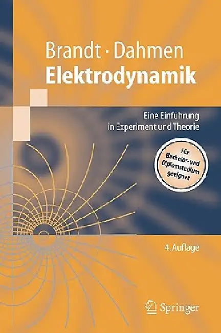 Elektrodynamik (English, Siegmund Brandt | Hans Dieter Dahmen)