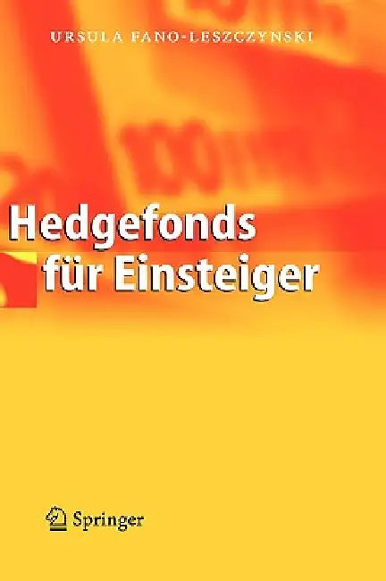 Hedgefonds Für Einsteiger (English, Ursula Radel-Leszczynski)